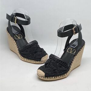Valentino Garavani Marrakech Wedge Espadrille size 36